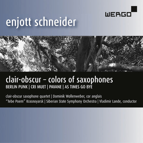 the album cover for Clair-Obscur Saxophonquartett - Colors of Saxophones
