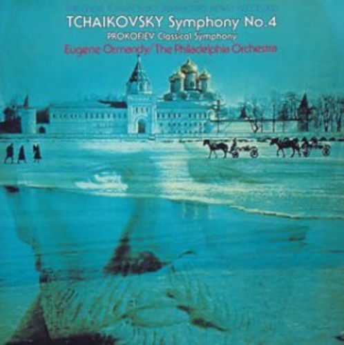 the album cover for Tchaikovsky / Prokofiev / Ormandy - Sym No 4