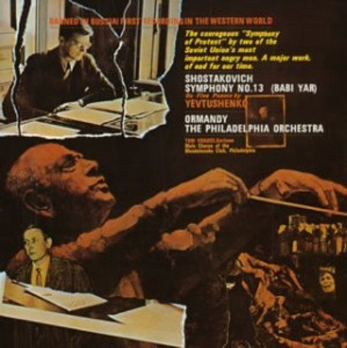 the album cover for Shostakovich / Krause / Ormandy - Ormandy Edition 3 Vol 15