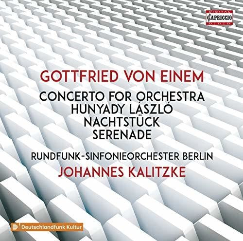 the album cover for Einem / Berlin Radio Symphony Orchestra - Orchestral Works