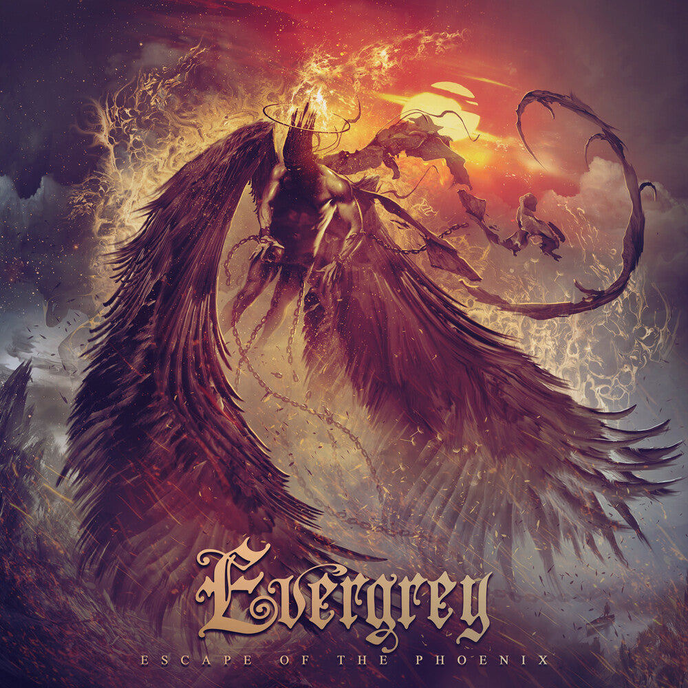 the album cover for Evergrey - Escape Of The Phoenix