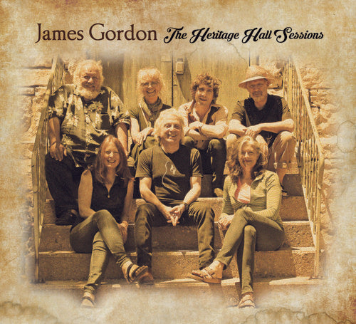 the album cover for James Gordon - Heritage Halls Sessions [Digipak]
