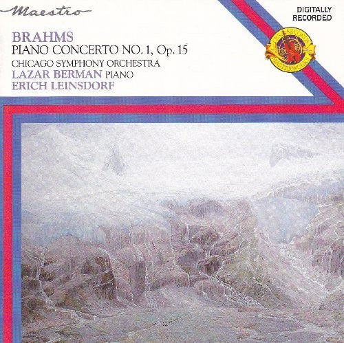 the album cover for Brahms / Chicago Sym Orch / Berman - Piano Cto No 2
