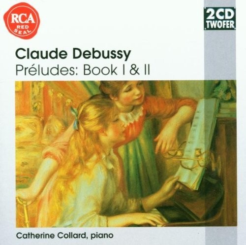 the album cover for Collard, Caperine - Preludes Books 1 & 2