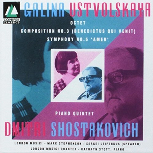 the album cover for Ustvolskaya / Fletcher / Cole / Stephenson - Octet / Shost