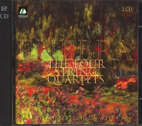 the album cover for Rubbra / Pound / Jones - Four String Quarte