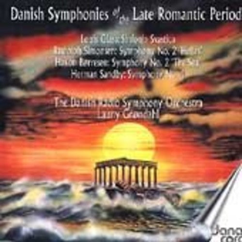 the album cover for Simonsen / Borresen / Sandby / Grondahl - Danish Syms Late Romanti