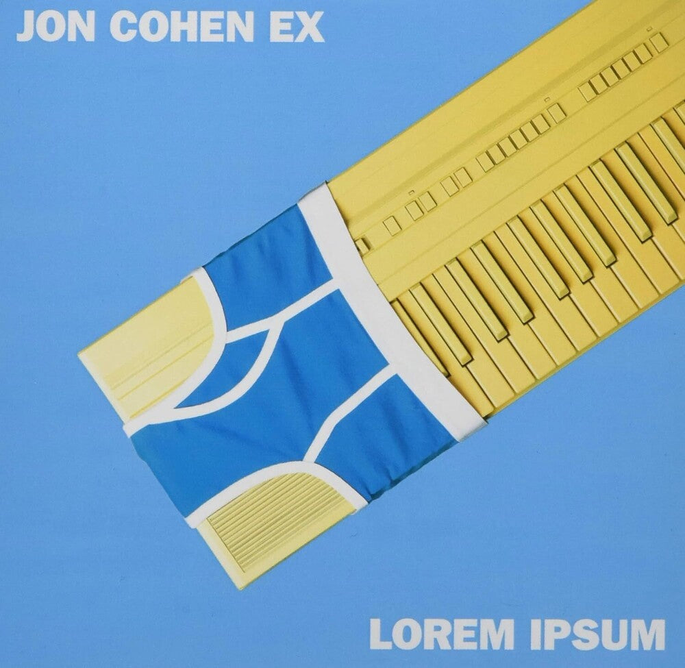 the album cover for Jon Cohen Ex - Lorem Ipsum