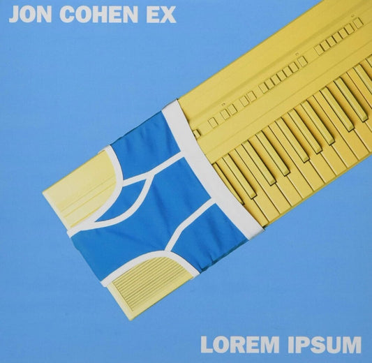 the album cover for Jon Cohen Ex - Lorem Ipsum