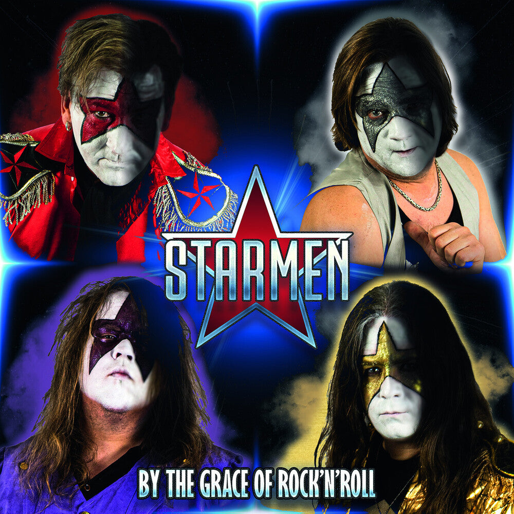the album cover for Starmen - By The Grace Of Rock N Roll