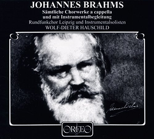 the album cover for Rundfunkchor Leipzig / Hauschild - Samtliche Chorwerke