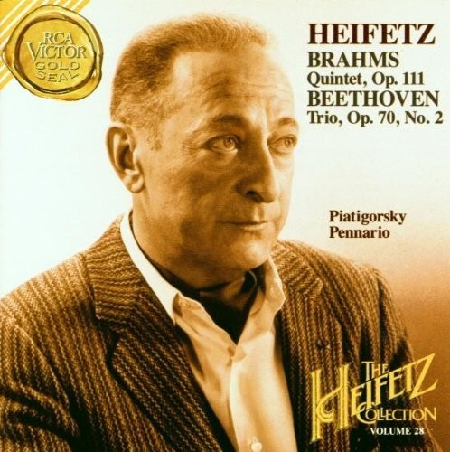 the album cover for Jascha Heifetz - Collection Vol 28