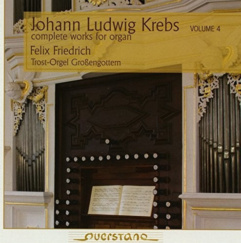 the album cover for Krebs / Friedrich - Complete Works for Organ 4