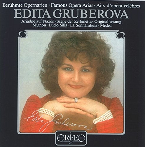 the album cover for Strauss / Bellini / Gruberova / Gardelli - Beruhmte Opernarien