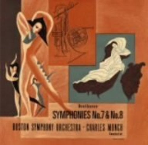 the album cover for Bso / Munch - Syms No 7 & 8