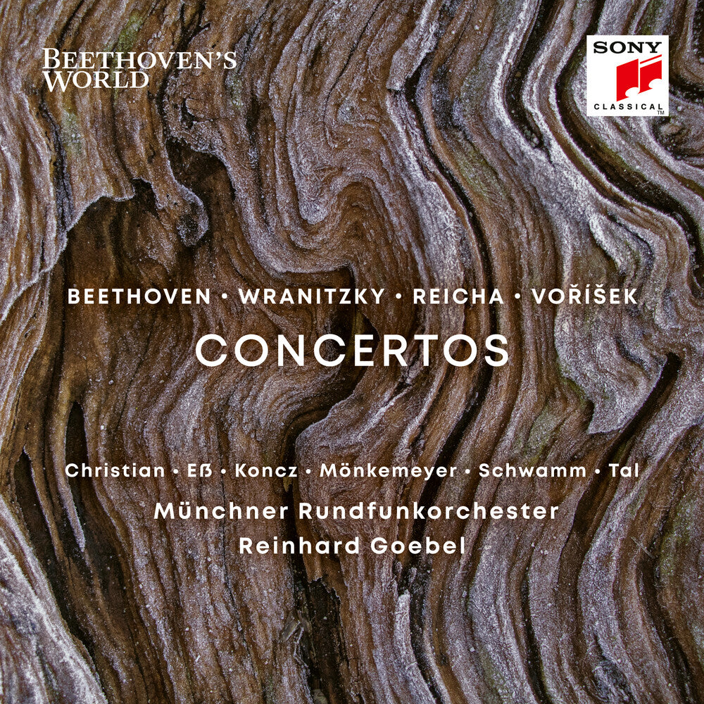 the album cover for Goebel - Beethoven's World