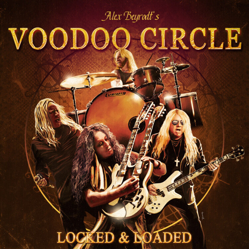 the album cover for Voodoo Circle - Locked & Loaded [Digipak]