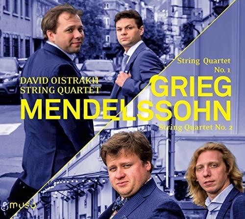 the album cover for Mendelssohn / Paganini - String Quartets
