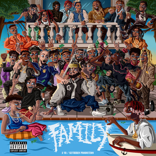 the album cover for DJ Scheme - Family