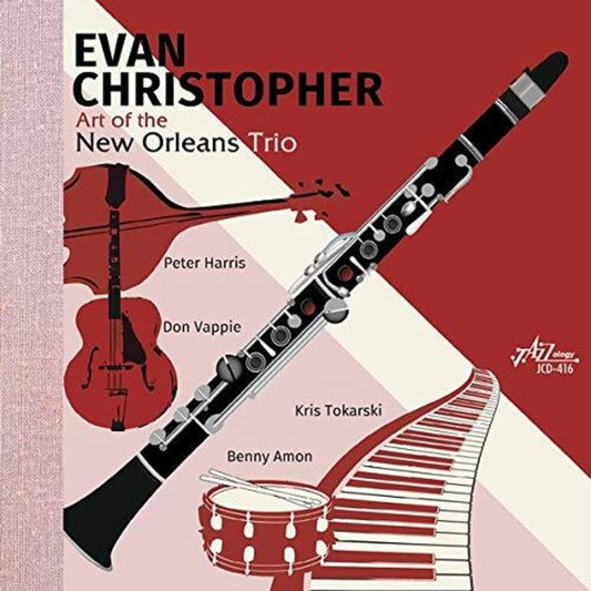 the album cover for Evan Christopher - Art Of The New Orleans Trio