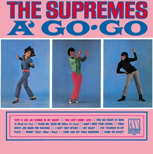 the album cover for The Supremes - Supremes A Go Go [Limited Edition] (Jpn)