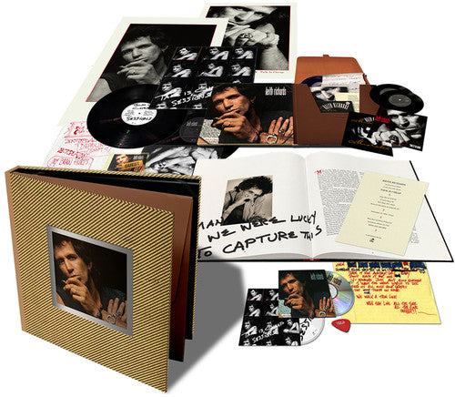 the album cover for Keith Richards - Talk Is Cheap (Deluxe Edition Box Set)