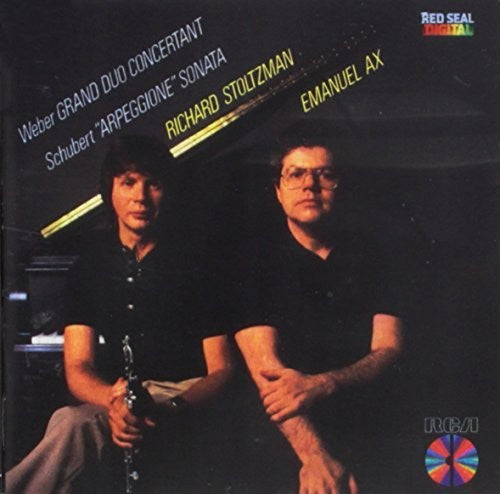 the album cover for Weber / Ax / Stoltzman - Grand Duo Concertant