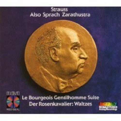 the album cover for Strausshard / Chicago Sym Orch - Also Sprach Zarapr