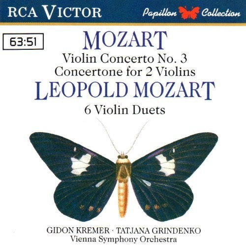 the album cover for Mozart / Kremer, Gidon - Violin Cto 3