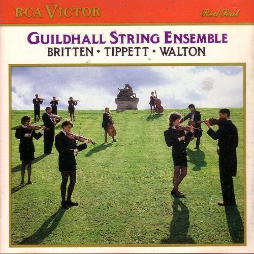 the album cover for Tippett / Guildhall String Ens / Salter - Guildhall String Ens