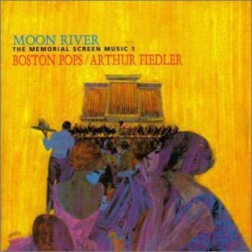 the album cover for Mancini, Henry / Fiedler / Boston Pops - Moon River Memorial