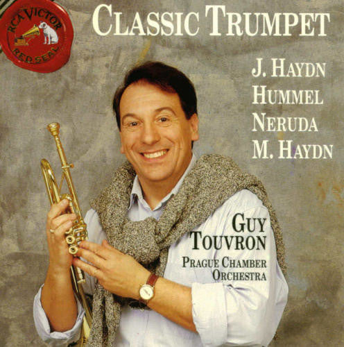 the album cover for Hummel / Haydn / Prague Chamber Orch - Classic Trumpet