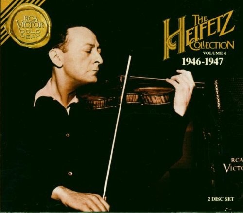 the album cover for Debussy / Heifetz - Heifetz Collection 6