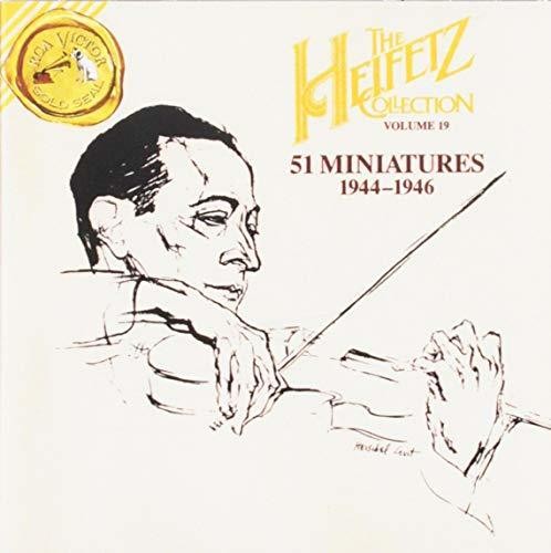 the album cover for Gershwin / Heifetz - Heifetz Collection 19