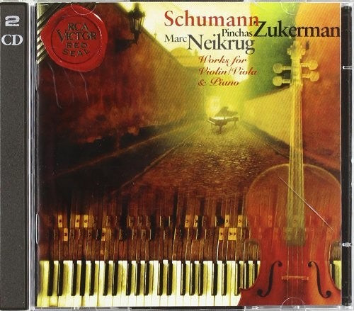 the album cover for Schumann / Zukerman / Neikrug - Works for Violin
