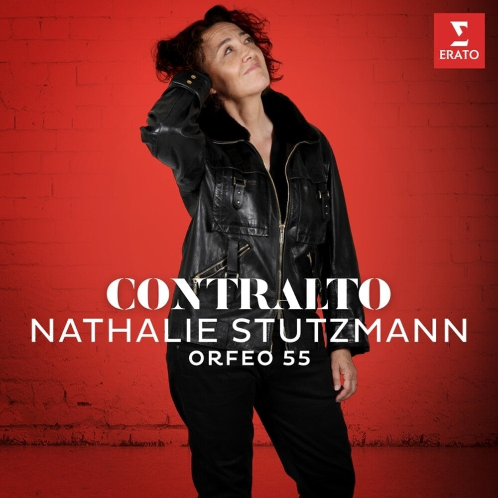 the album cover for Orfeo 55 / Nathalie Stutzmann - Contralto [Digipak]