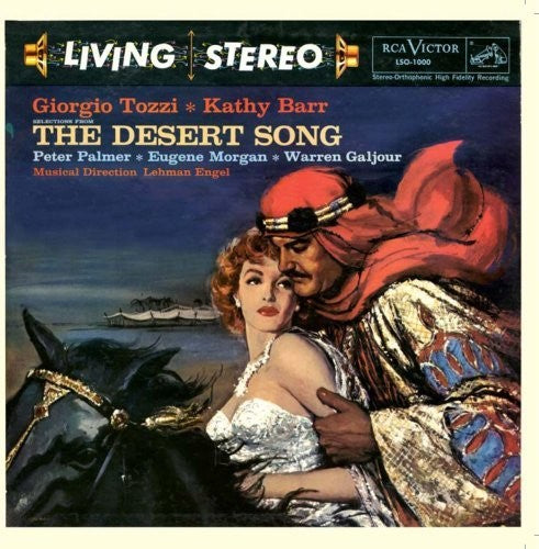 the album cover for Romberg / Barr / Galjour / Tozzi - Desert Song