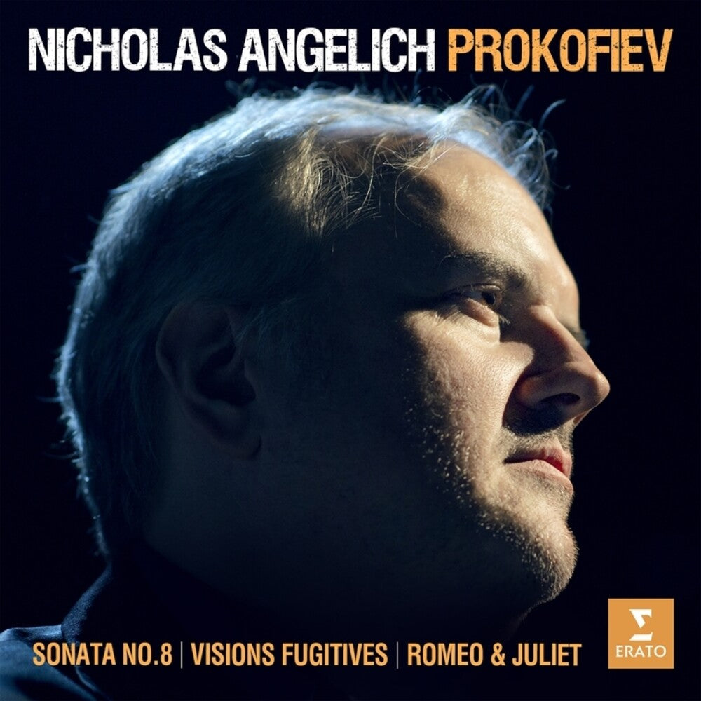 the album cover for Nicholas Angelich - Prokofiev [Digipak]