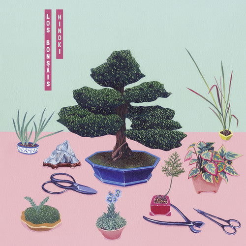 the album cover for Los Bonsais - Hinoki [Colored Vinyl] [Limited Edition] [Download Included]