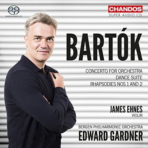 the album cover for James Ehnes - Concerto for Orchestra