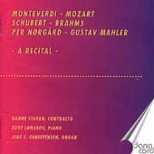 the album cover for Hanne Stavad - Recital of Music 2