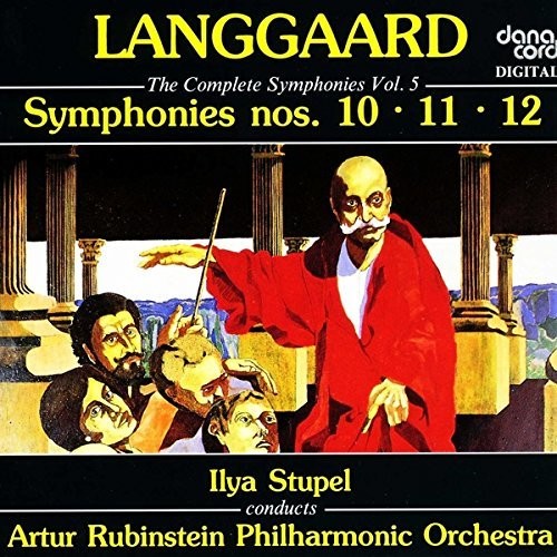 the album cover for Langgaard / Stupel - Complete Symphonies 5