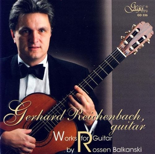 the album cover for Balkanski / Reichenbach - Works For Guitar By Rossen Balkanski