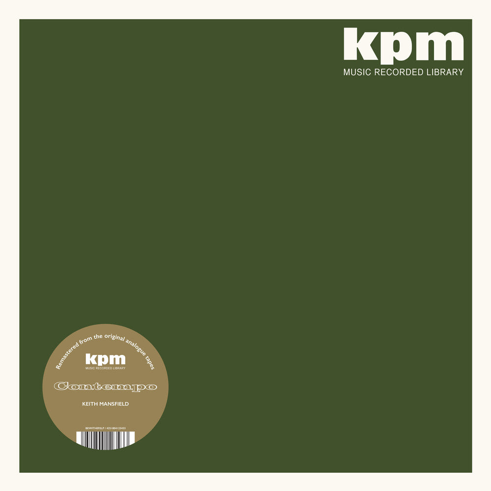 the album cover for Keith Mansfield - Contempo (KPM)