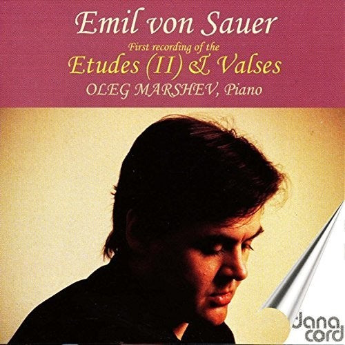 the album cover for Oleg Marshev - Etudes & Waltzes