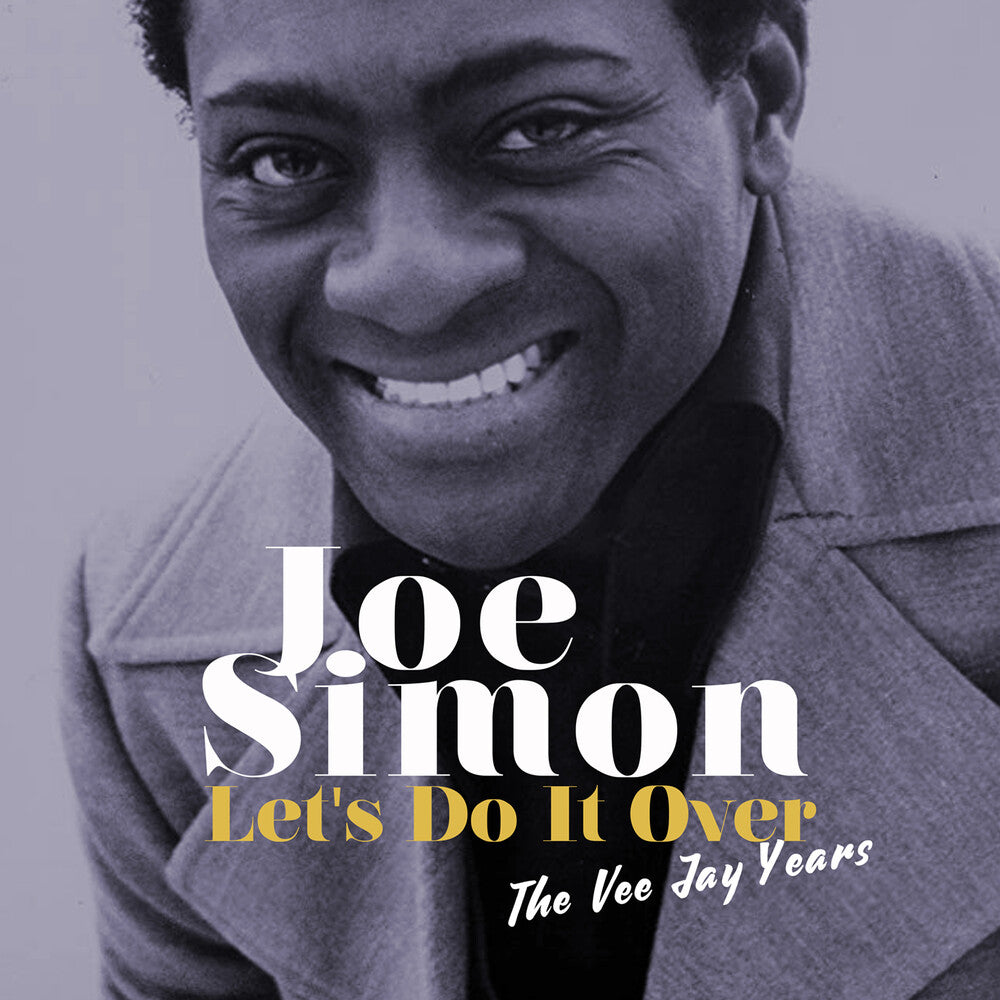 the album cover for Joe Simon - Let's Do it Over: The Vee Jay Years