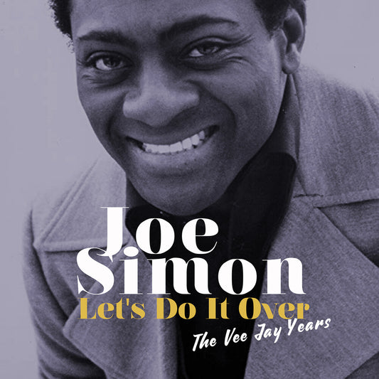 the album cover for Joe Simon - Let's Do it Over: The Vee Jay Years