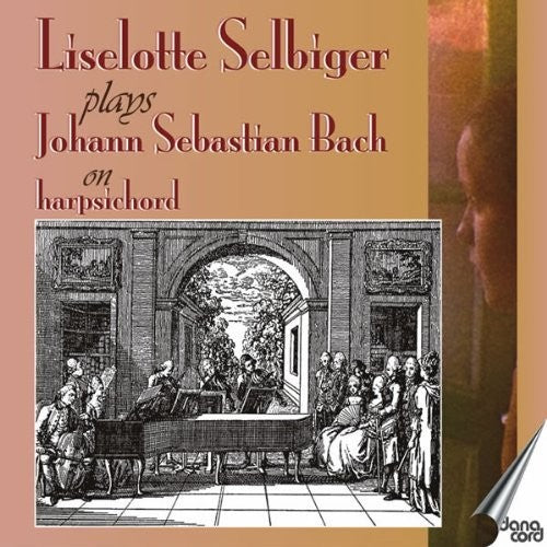the album cover for Bach / Selbiger - Bach On The Harpsichord