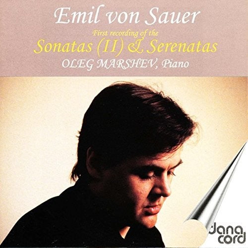 the album cover for Emil Sauer  Von / Marshev - Sonata 2