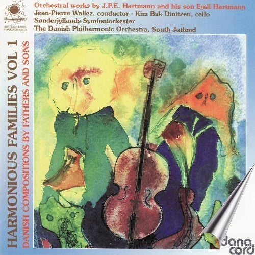the album cover for Jean-Pierre Wallez - Harmonius Families 1